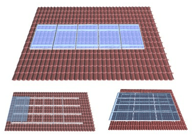 Ceramic Tile Roof Mount